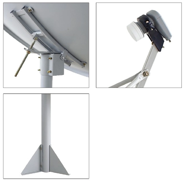 1.2m Satellite Dish Antenna with RMS Errror Certification