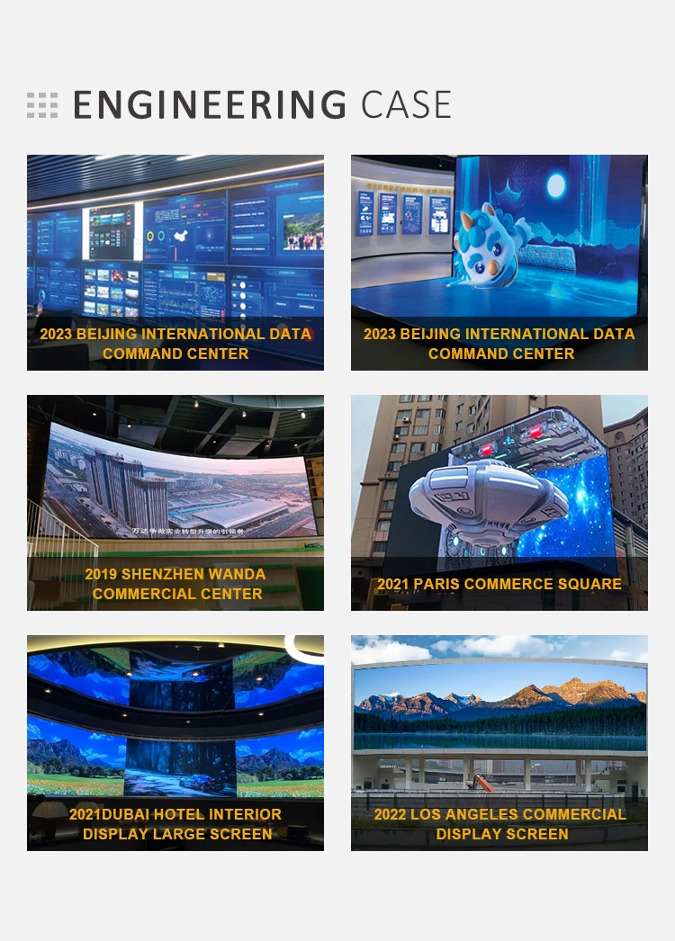 Cailiang LED Display Video Wall High Outdoor TV Screen 3D Display 3D Digital Billboard Advertising Building Video Wall Panel