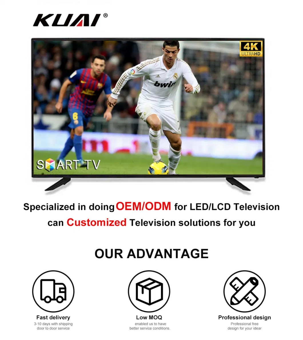 55 Inch Smart TV 4K Ultra HD Flat Screen Televisores-Smart-TV Smart Television Smart TV