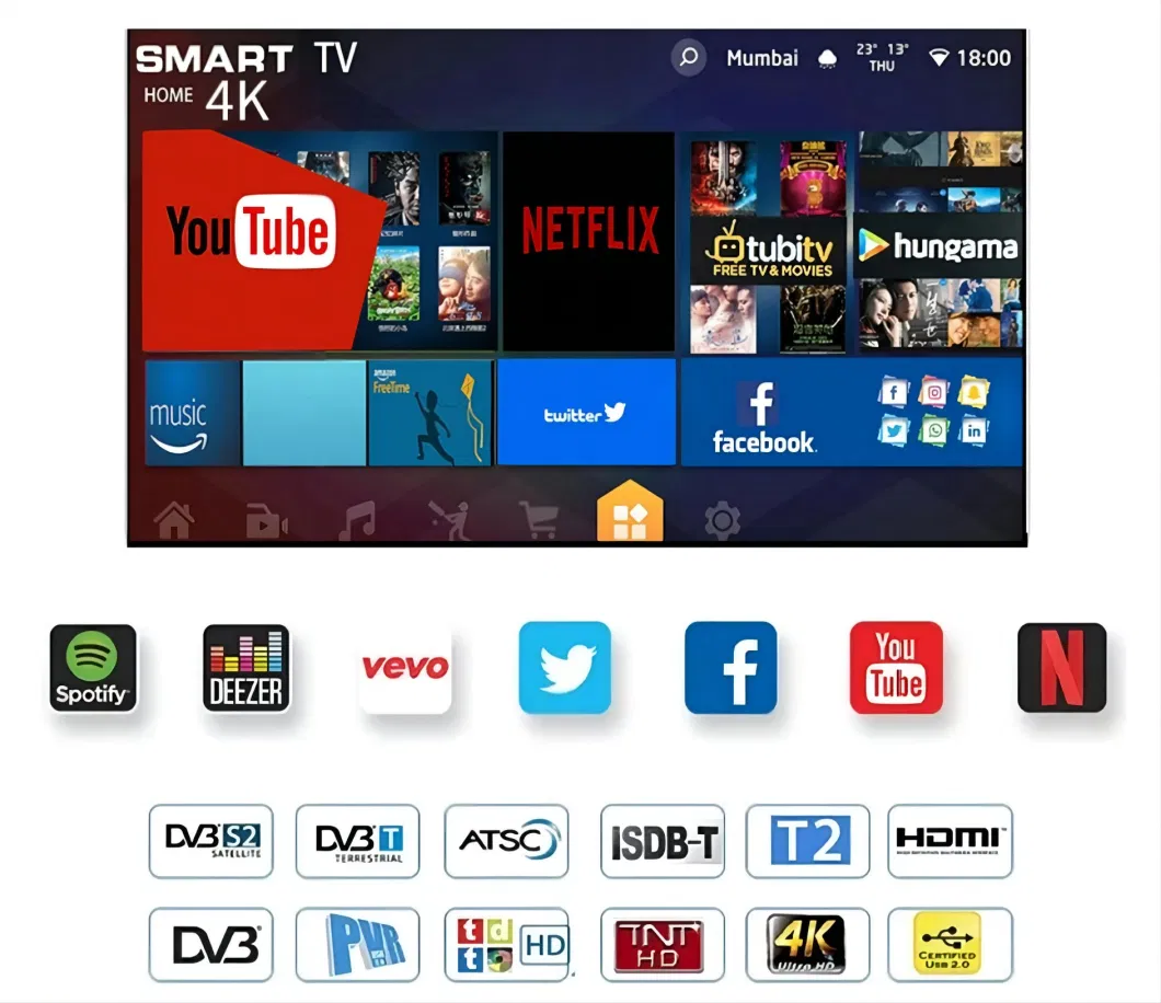 32 Inch Smart TV LED TV 2022 New Video