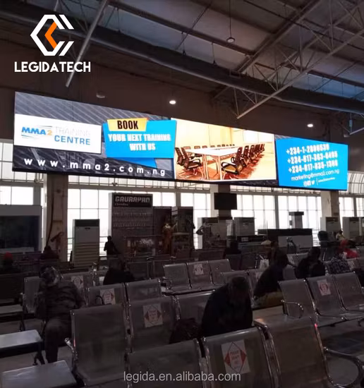 LED Full Color Indoor P1.86 Indoor LED Display for a Meeting Room 2.56X1.44m TV