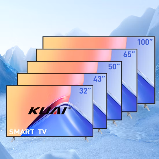 55 Inch Smart TV 4K Ultra HD Flat Screen Televisores