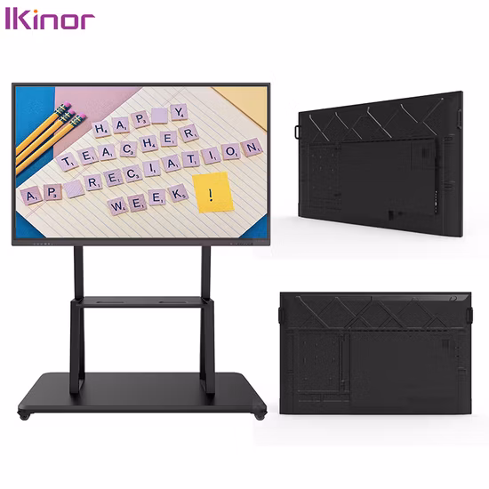 110 Inch T982 Solution Infrared Touch LED Smart Board Interactive Flat Panel Android TV with Whiteboard