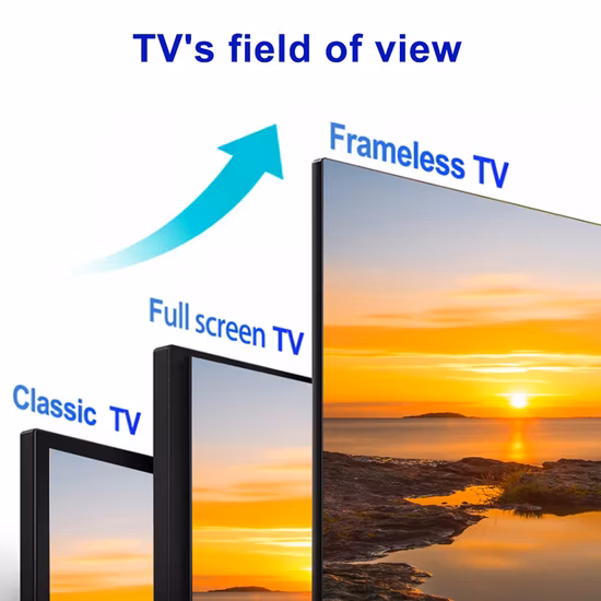 32 Inches TV 55 Inch TV Display Full HD Eled 4K Curved Screen Smart LCD Screen Smart TV